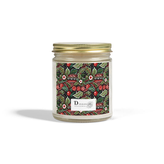 Scented Christmas Candle (4oz, 9oz) DeRose Seasonal