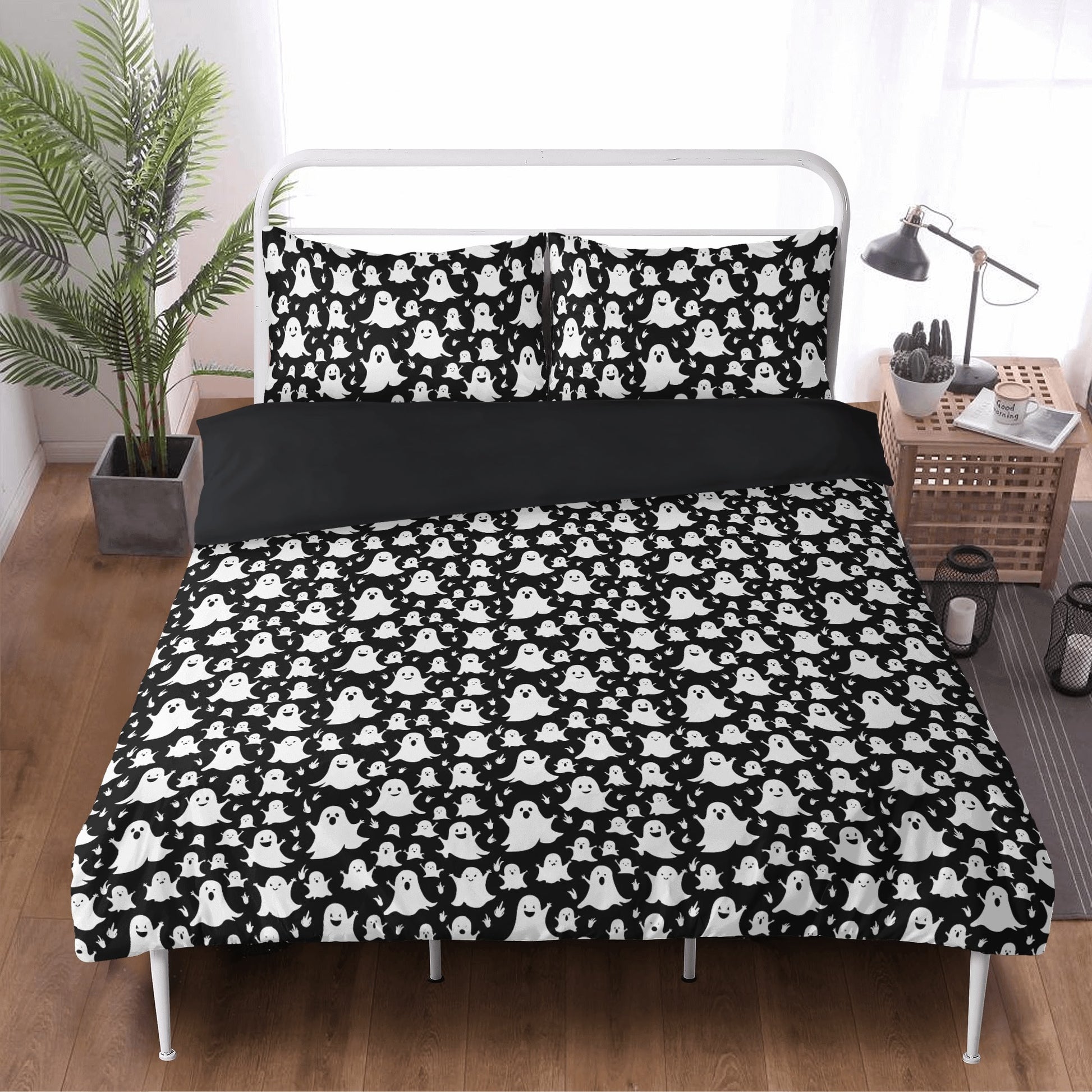 Spooky Ghost 3 Pcs Beddings DeRose Seasonal