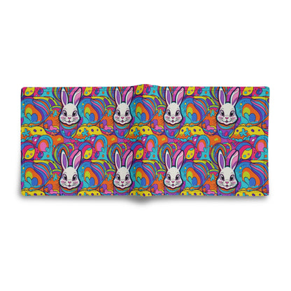 Trippy Bunny Leather Folded Wallet DeRose Seasonal