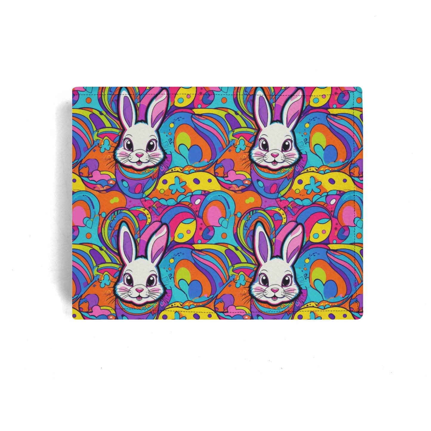 Trippy Bunny Leather Folded Wallet DeRose Seasonal