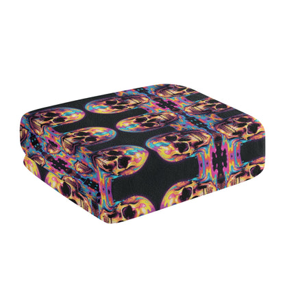 Trippy Skull Bath Towel DeRose Seasonal