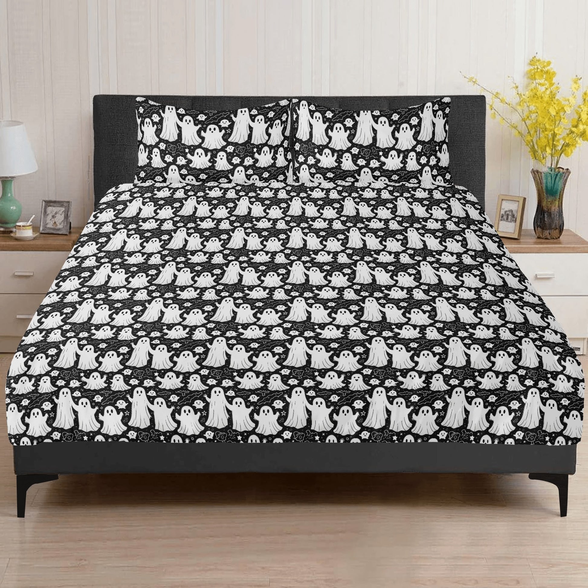 Vintage Ghost 3 Pcs Beddings DeRose Seasonal