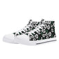 White Clover Mens High Top Canvas Shoes DeRose Seasonal