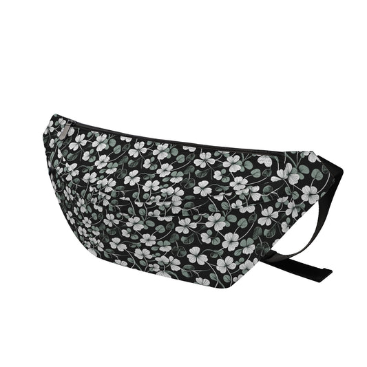 White and Green Clover Fanny Pack DeRose Seasonal