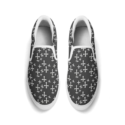 Womens Crosses Rubber Slip On Shoes DeRose Seasonal